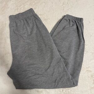grey joggers/sweatpants